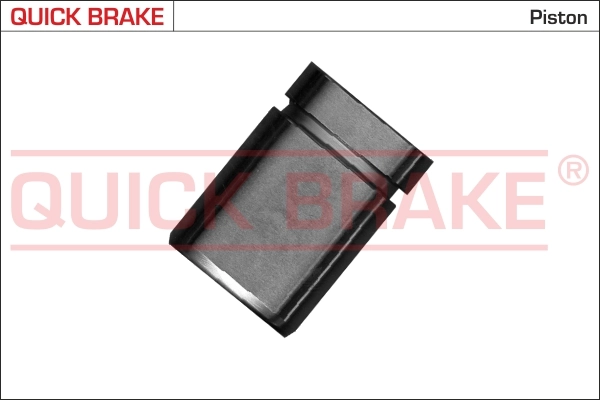 Piston, brake caliper